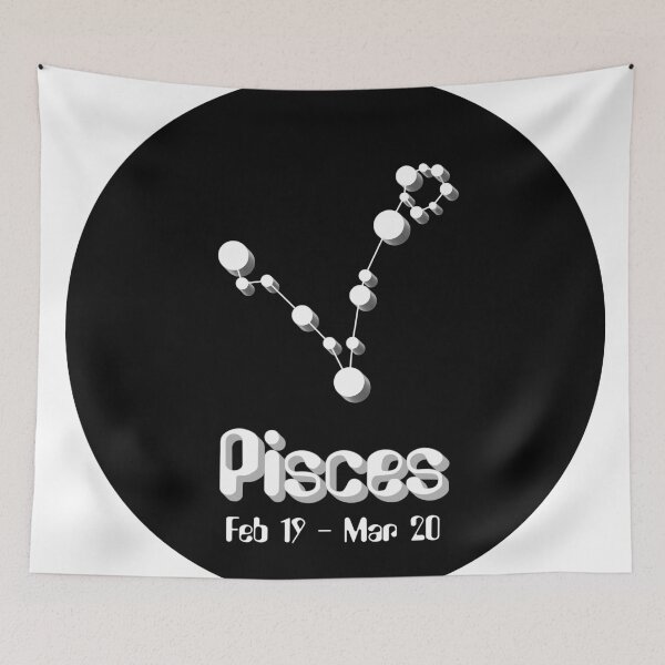 Item preview, Pisces Zodiac Sign designed and sold by PosterpartyCo.