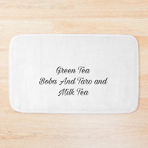 Item preview, Green Tea And Boba And Taro And Milk Tea designed and sold by Yeewen1234.