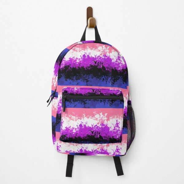 Item preview, Genderfluid Paint Splatter Pride Flag designed and sold by Quinn-Draws.