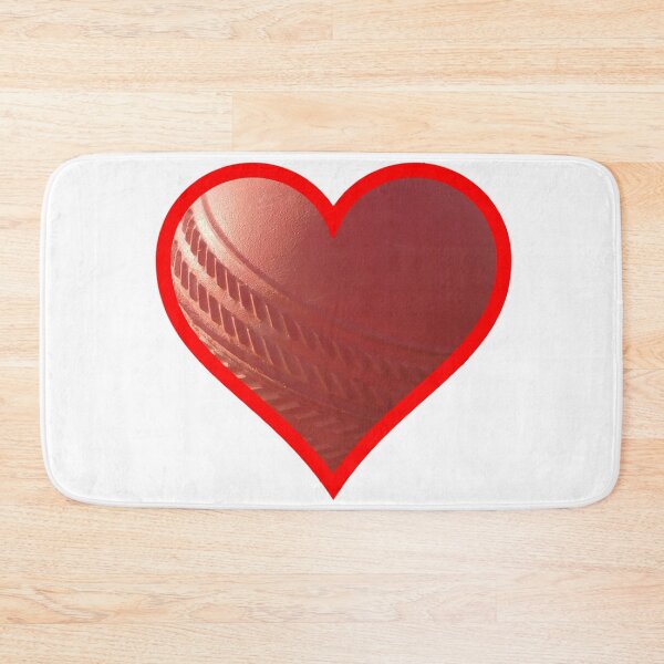 Item preview, Cricket Ball Heart designed and sold by AliCatOriginals.