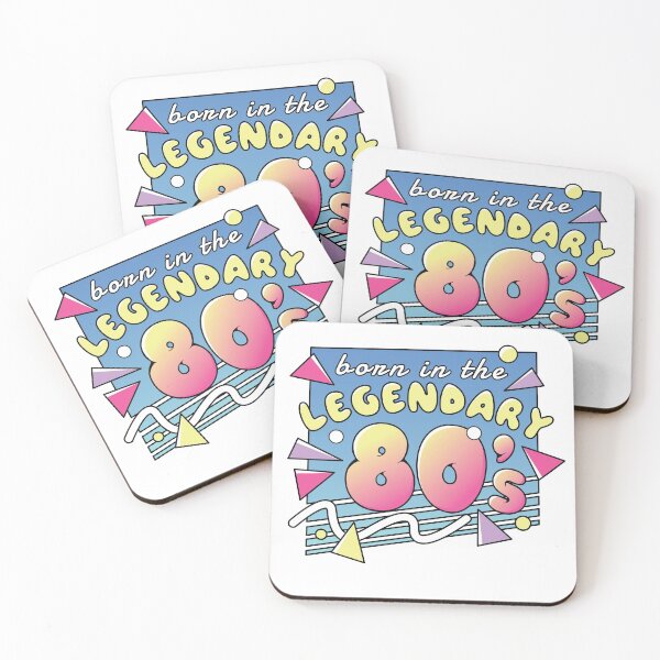 Item preview, Born In The Legendary 80s Retro Style  designed and sold by TeesByMark.