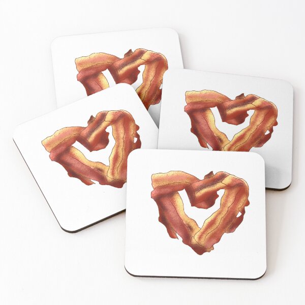 Item preview, Crispy Heart Bacon designed and sold by Kouanto_artshop.