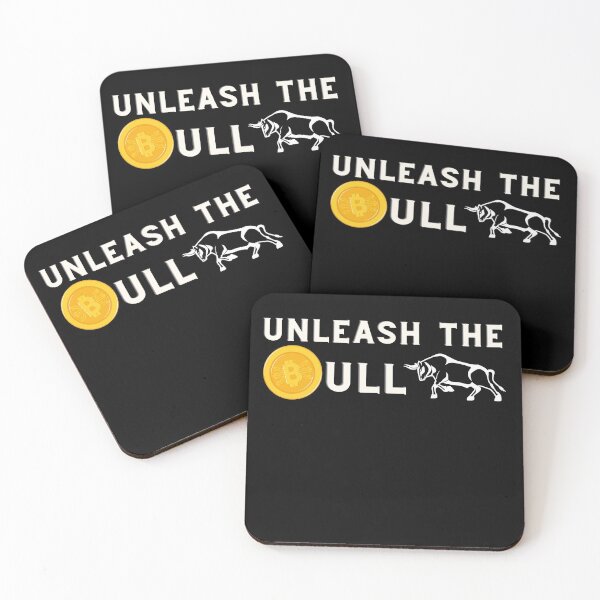Item preview, Unleash the Bull Bitcoin BTC Crypto Trading HODL designed and sold by karlsageder.