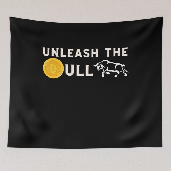 Item preview, Unleash the Bull Bitcoin BTC Crypto Trading HODL designed and sold by karlsageder.