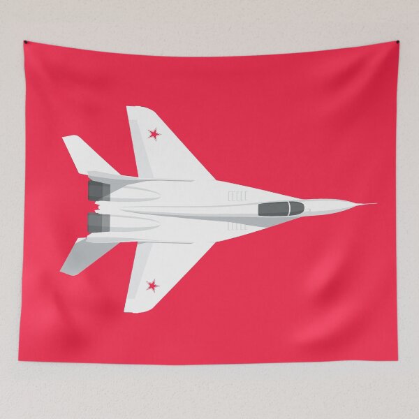 Item preview, MiG-29 Fulcrum Jet Aircraft - Crimson designed and sold by VoodooCircus.