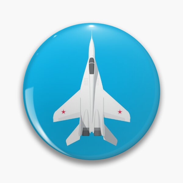 Item preview, MiG-29 Fulcrum Jet Aircraft - Cyan designed and sold by VoodooCircus.