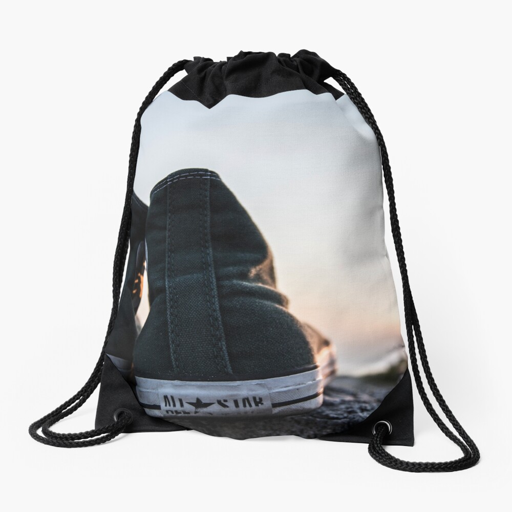 converse drawstring bag