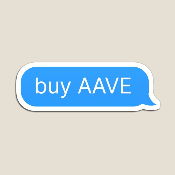 Item preview, buy AAVE - Aave Crypto Investor designed and sold by thehonestjoe.