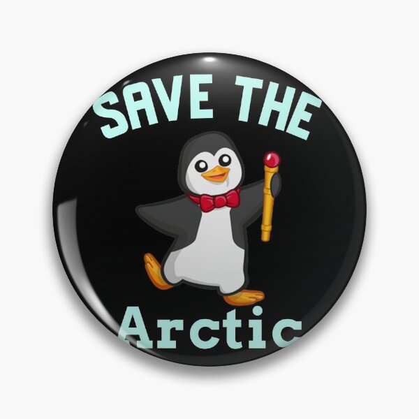 Item preview, Save the Arctic Penguin  designed and sold by QuoteableTees.
