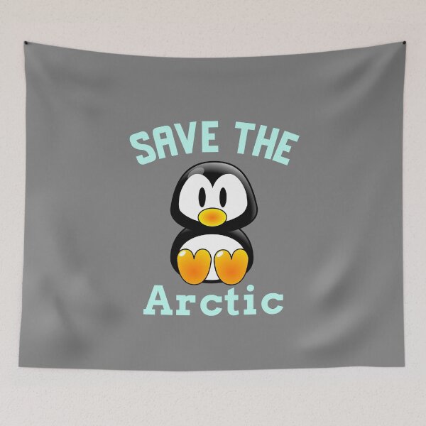 Item preview, Save the Arctic Penguin  designed and sold by QuoteableTees.