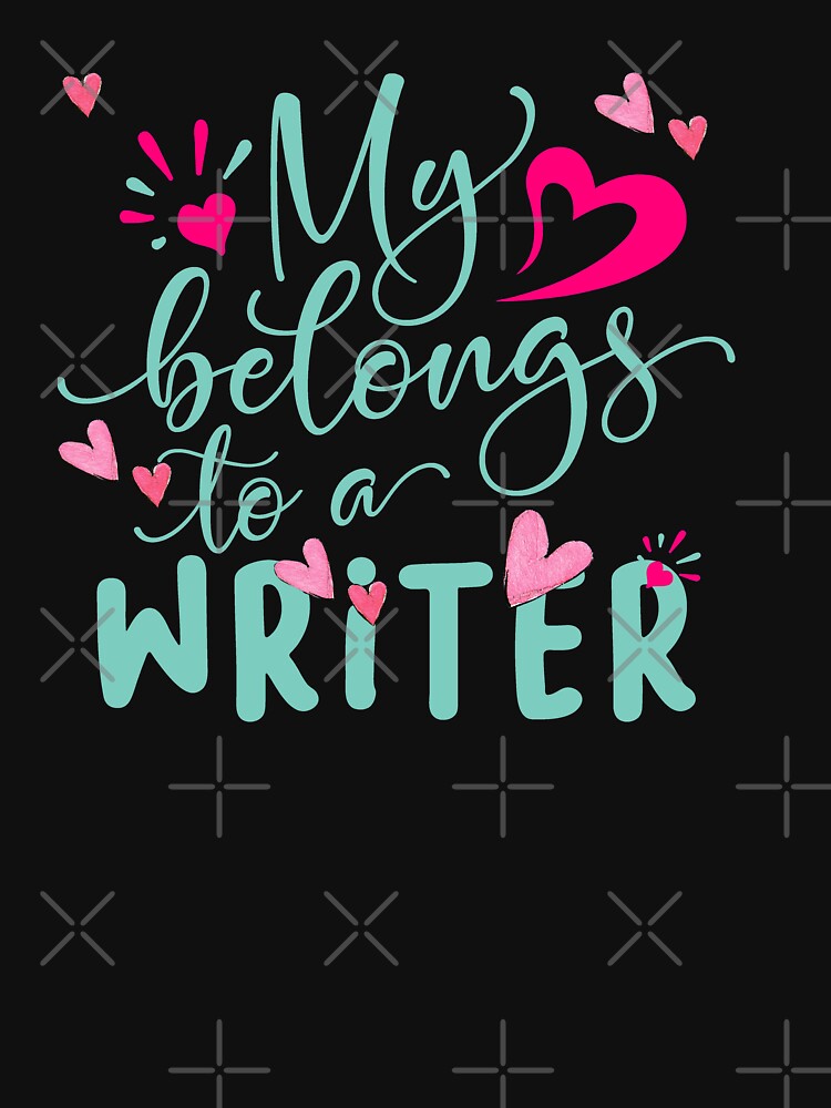 MY HEART BELONGS TO A WRITER by STRADE