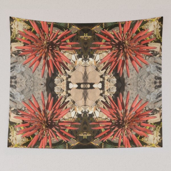 Item preview, Botanical, Divine -  Sweet Succulents, Orange Desert Starburst designed and sold by RoseAromas.