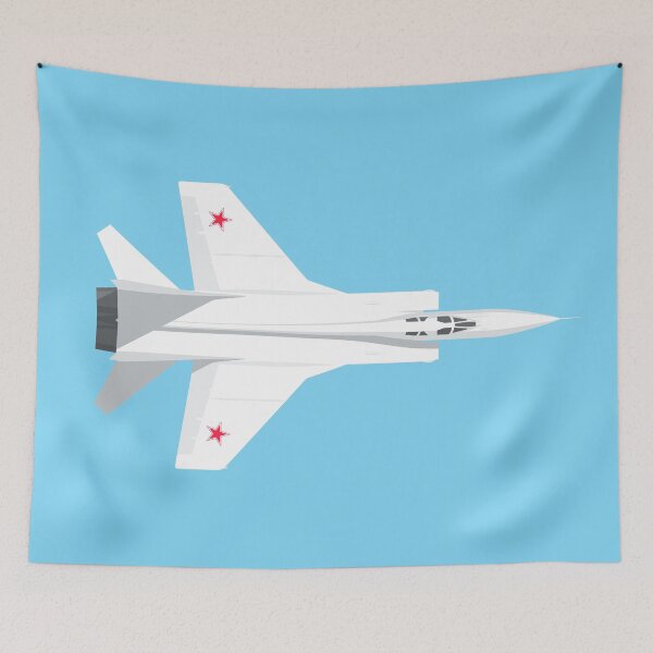 Item preview, MiG-31 Foxhound Interceptor Jet Aircraft - Sky designed and sold by VoodooCircus.