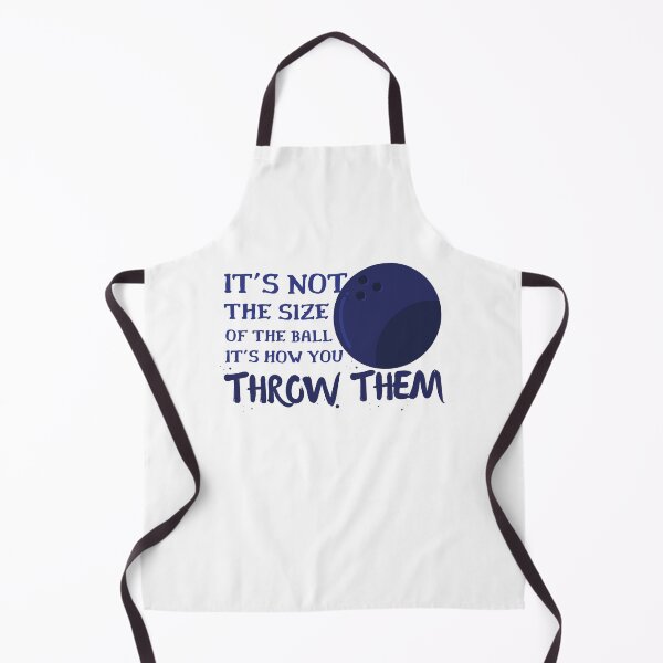 Item preview, It's Not The Size Of The Ball (Bowling) designed and sold by GoaTeeGram.