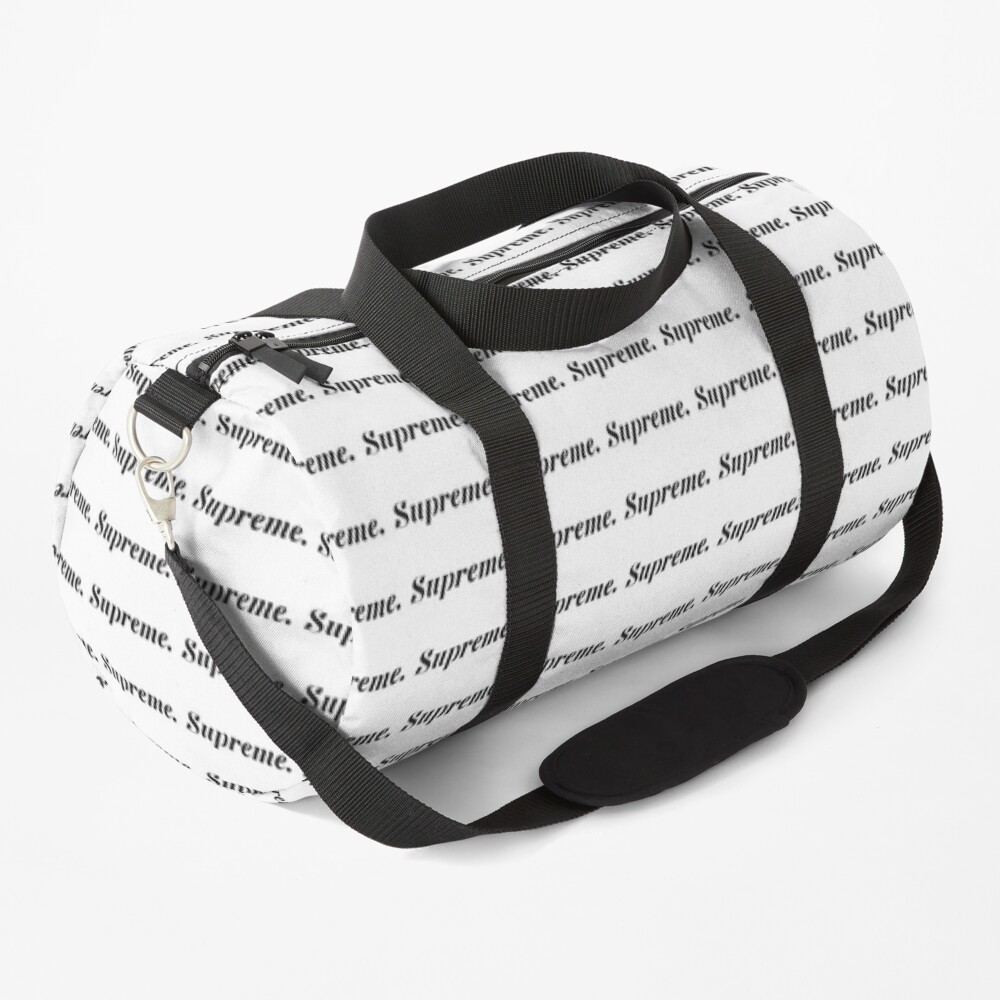 Supreme Duffle Bag Black