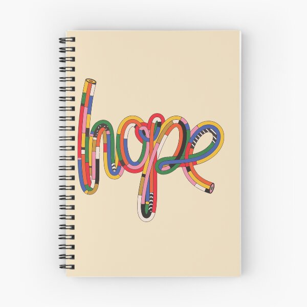 Item preview, HOPE multicolored strings illustrtion designed and sold by Arko  Ranger.