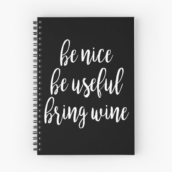 Item preview, Be nice be useful bring wine women gifts designed and sold by Niishouseca.