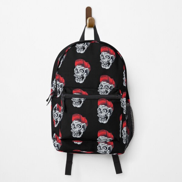 Item preview, Red Cap Crudo Skater Skateboarder Skull designed and sold by CrudoMerch.