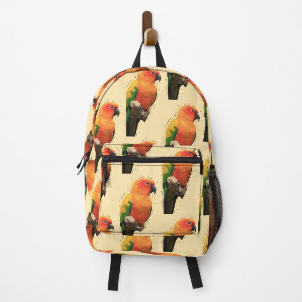 Item preview, Artsy sun conure designed and sold by Mischiefsticker.