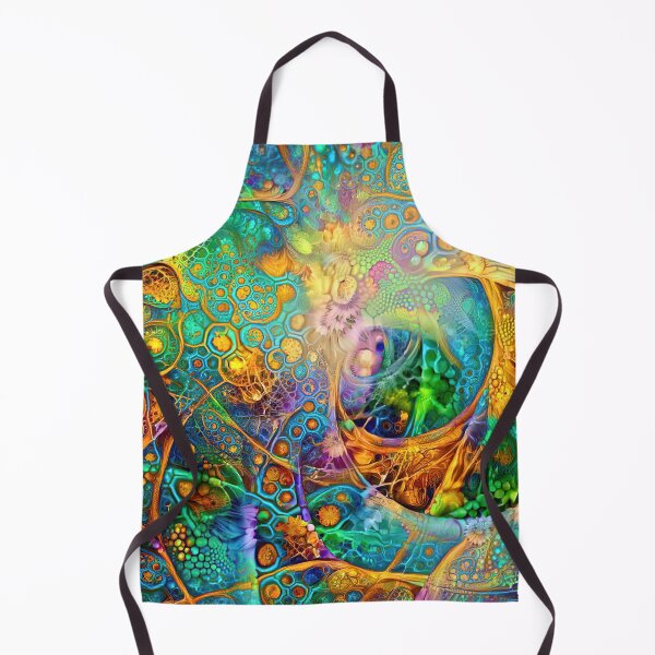 Item preview, Deepdream floral fractalize space abstraction designed and sold by blackhalt.
