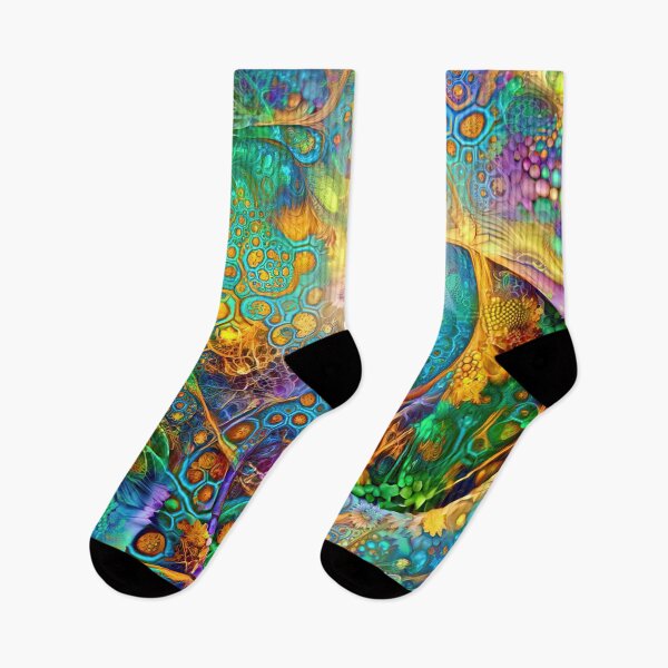 Item preview, Deepdream floral fractalize space abstraction designed and sold by blackhalt.