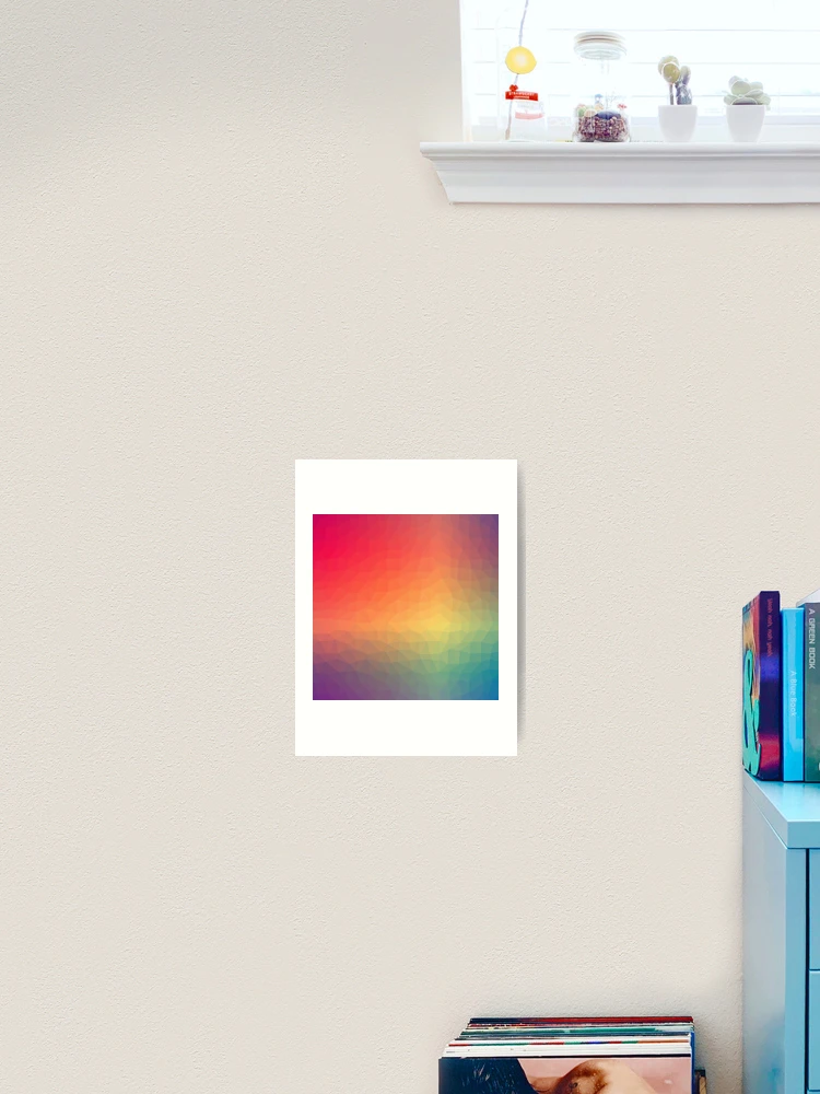 Thumbnail 2 of 3, Art Print, Triangular Pattern designed and sold by AhMath.