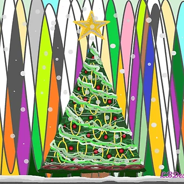 Artwork thumbnail, Holiday Tree by RBLBDesigns