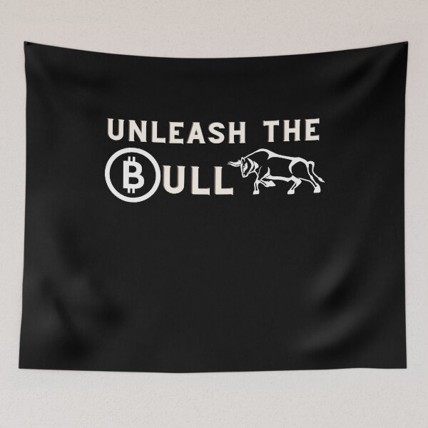 Item preview, Unleash the Bull Bitcoin BTC Crypto Trading HODL designed and sold by karlsageder.
