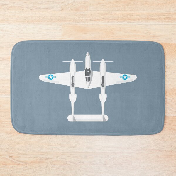 Item preview, P-38 WWII Fighter Aircraft - Slate designed and sold by VoodooCircus.