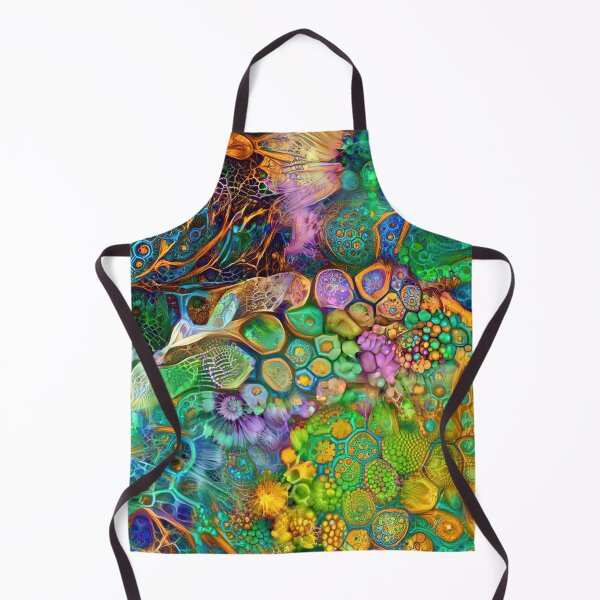Item preview, Deepdream floral fractalize space abstraction designed and sold by blackhalt.