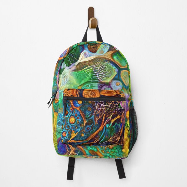 Item preview, Deepdream floral fractalize space abstraction designed and sold by blackhalt.