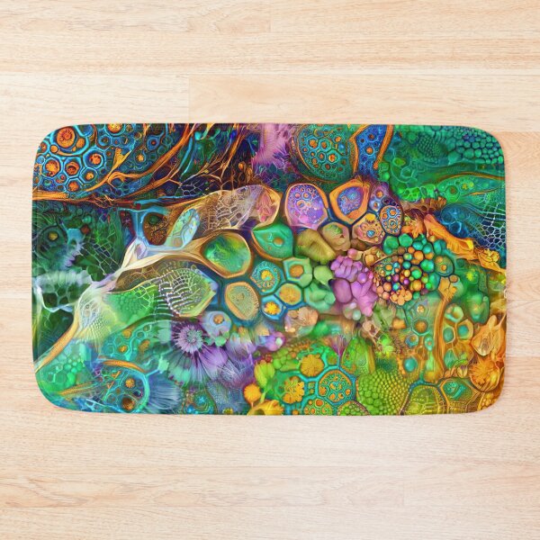 Item preview, Deepdream floral fractalize space abstraction designed and sold by blackhalt.