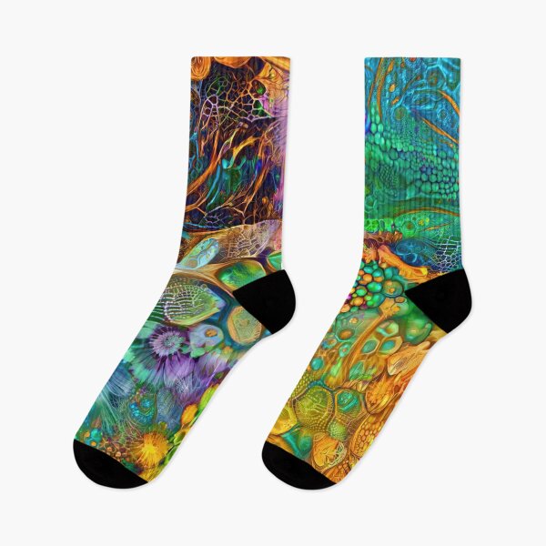 Item preview, Deepdream floral fractalize space abstraction designed and sold by blackhalt.