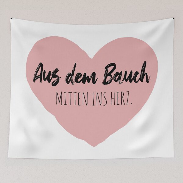 Artikelvorschau, Kopie von Aus dem Bauch mitten ins Herz entworfen und verkauft von Christiane Raab.