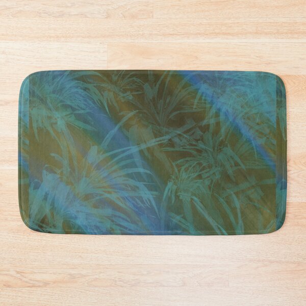 Item preview, Grass Pattern in turquoise and green designed and sold by NJartbyNJacobson.