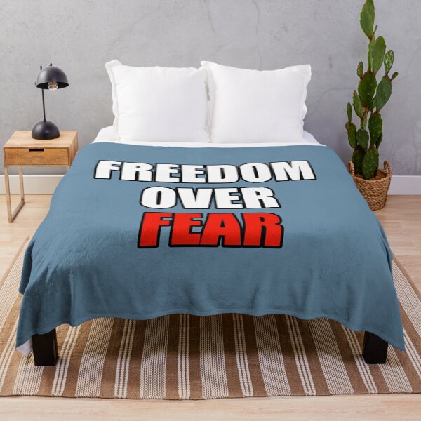 Item preview, Freedom over fear designed and sold by Creative-draw.