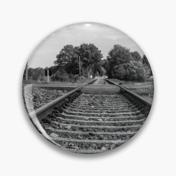 Item preview, Black and white railroad designed and sold by NatureSight.