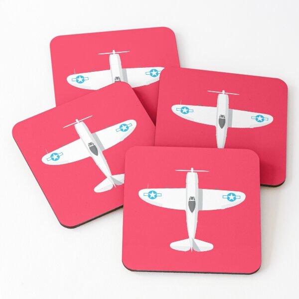 Item preview, P-47 WWII Fighter Aircraft - Crimson designed and sold by VoodooCircus.