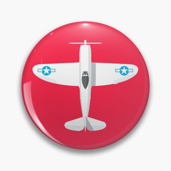 Item preview, P-47 WWII Fighter Aircraft - Crimson designed and sold by VoodooCircus.