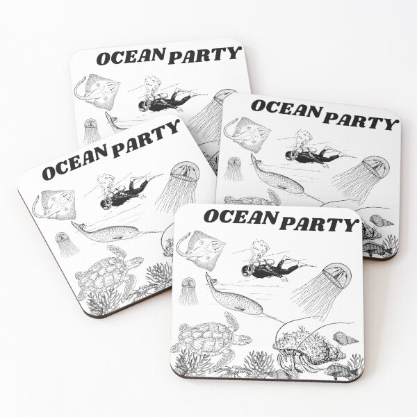 Item preview, OCEAN PARTY designed and sold by passiveink.