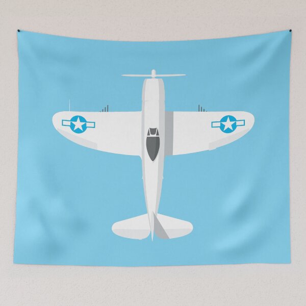 Item preview, P-47 WWII Fighter Aircraft - Sky designed and sold by VoodooCircus.