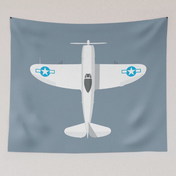 Item preview, P-47 WWII Fighter Aircraft - Slate designed and sold by VoodooCircus.