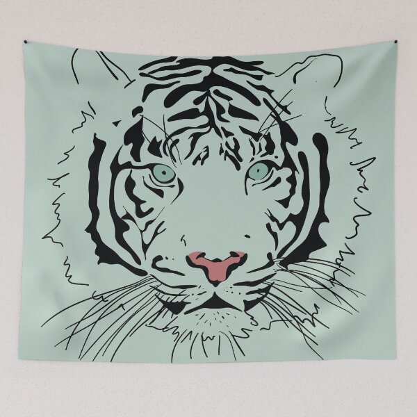 Item preview, Tiger – King of the Wild designed and sold by BAYSTALT.