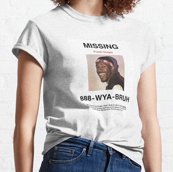 Item preview, Frank Ocean Missing Poster designed and sold by Nick-Mckenzie.