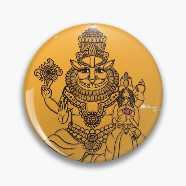 Item preview, Laxmi Narasimha designed and sold by shyamsakhi.