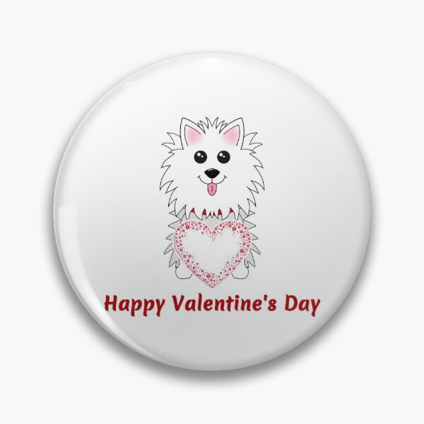 Artikelvorschau, Glücklicher Valentinstag mit Hund entworfen und verkauft von Designs-by-KC.