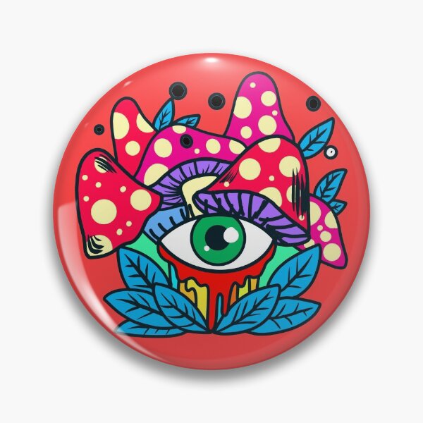 Item preview, Colorful Mushrooms  designed and sold by Sai Wanna.