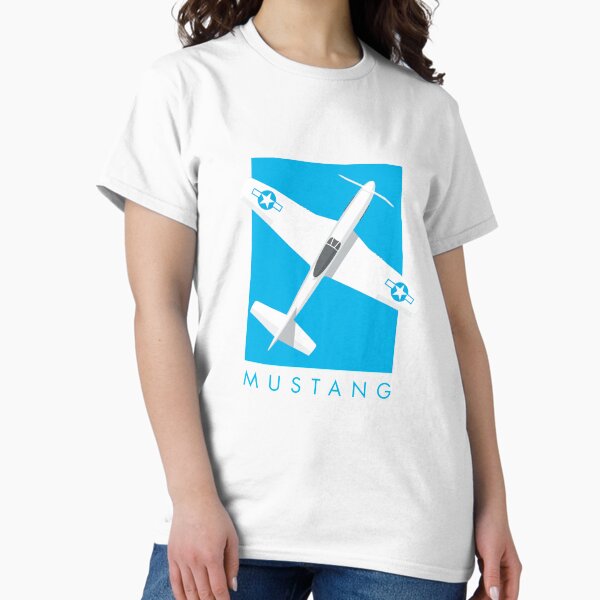 Item preview, P-51 Fighter Aircraft - Portrait Cyan designed and sold by VoodooCircus.
