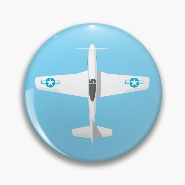 Item preview, P-51 Fighter Aircraft - Portrait Sky designed and sold by VoodooCircus.