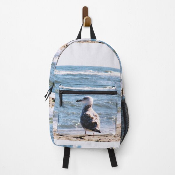 Item preview, Sea gull standing and looking thoughtfully at the sea, natural background  designed and sold by helenkaiy.